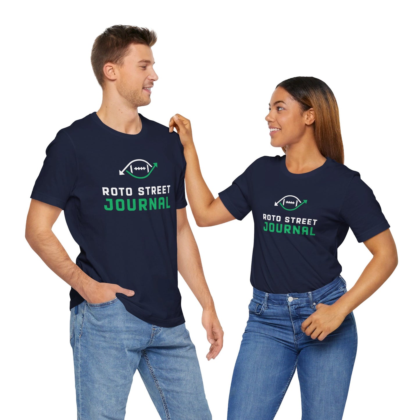 Roto Street Journal Logo T-Shirt - Fantasy Football Shirt
