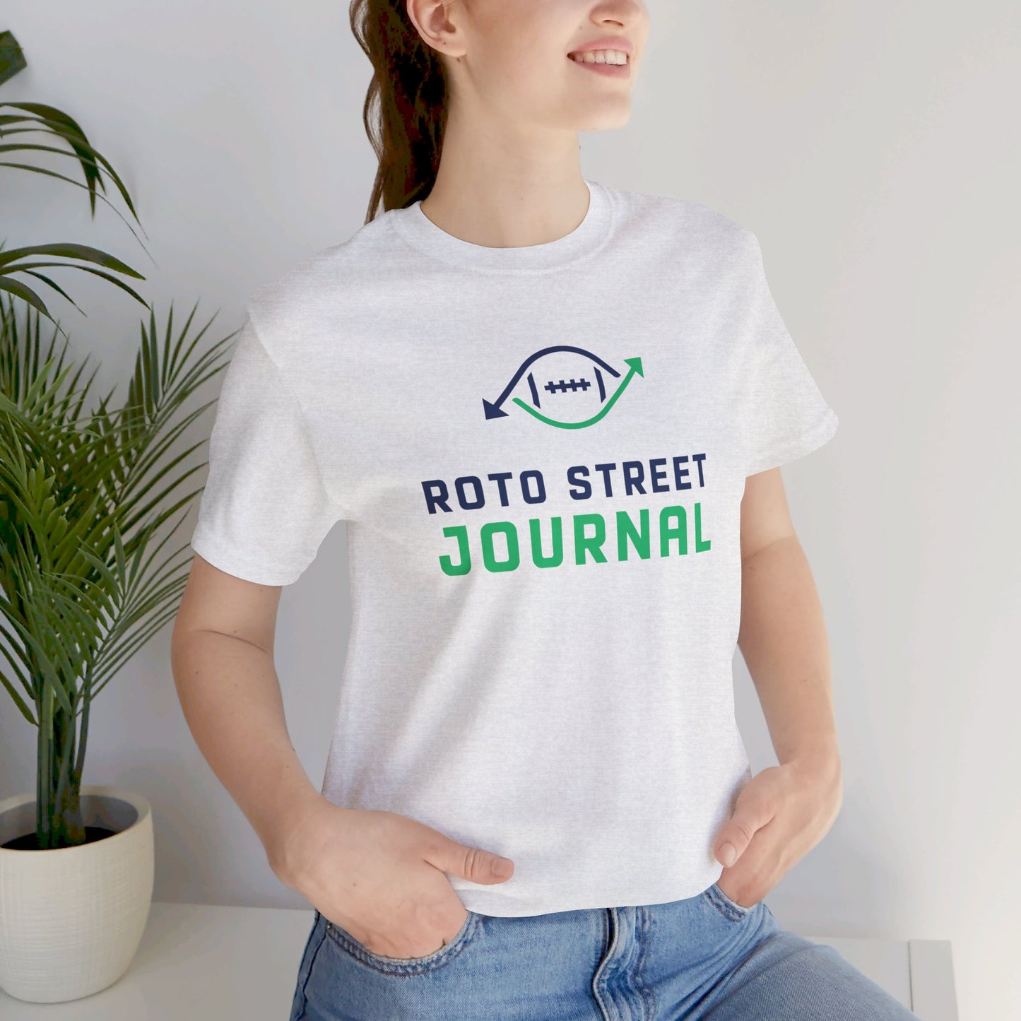 Roto Street Journal Logo T-Shirt - Fantasy Football Shirt