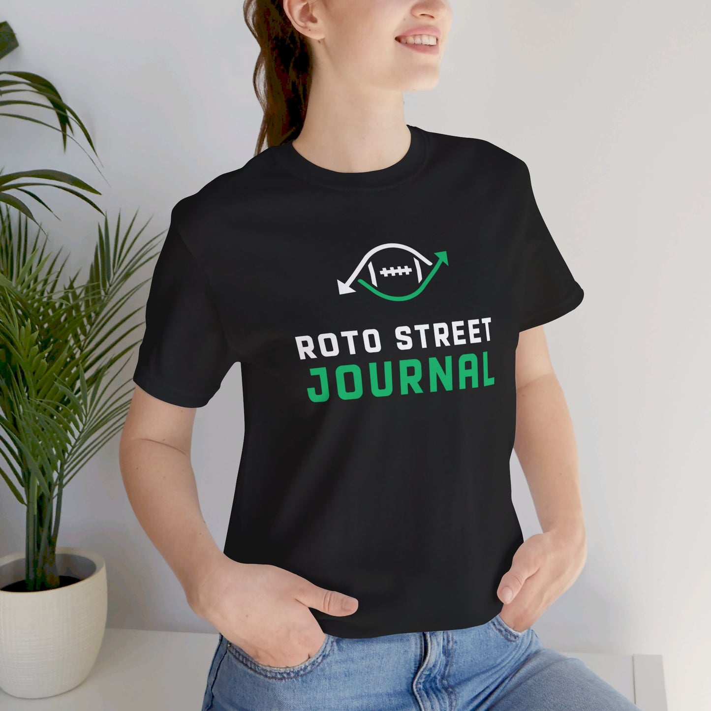 Roto Street Journal Logo T-Shirt - Fantasy Football Shirt