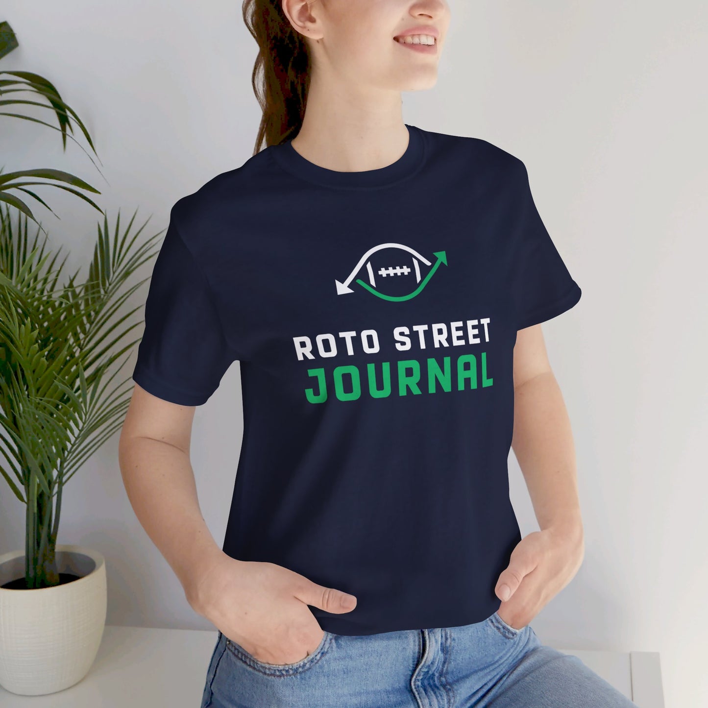 Roto Street Journal Logo T-Shirt - Fantasy Football Shirt