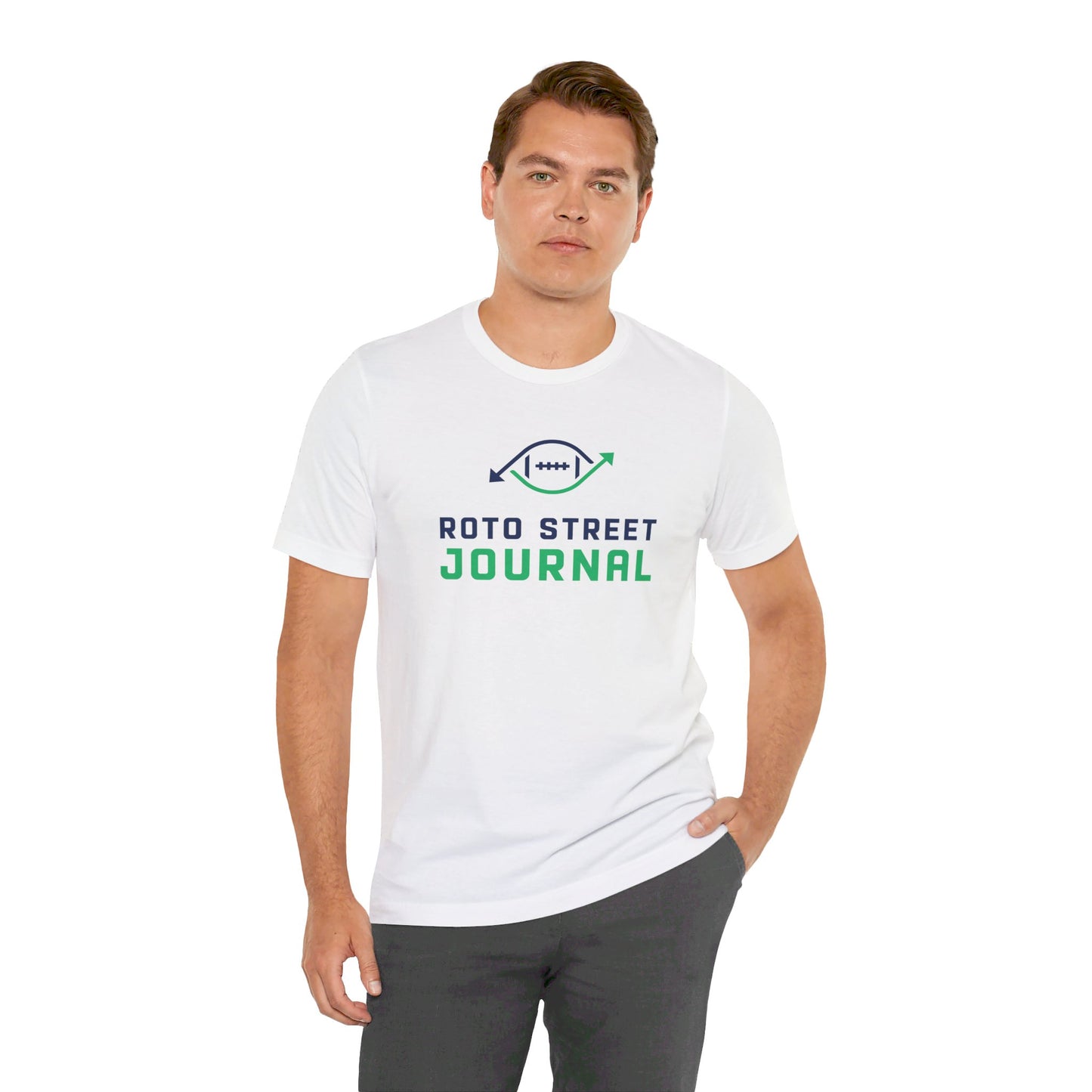 Roto Street Journal Logo T-Shirt - Fantasy Football Shirt