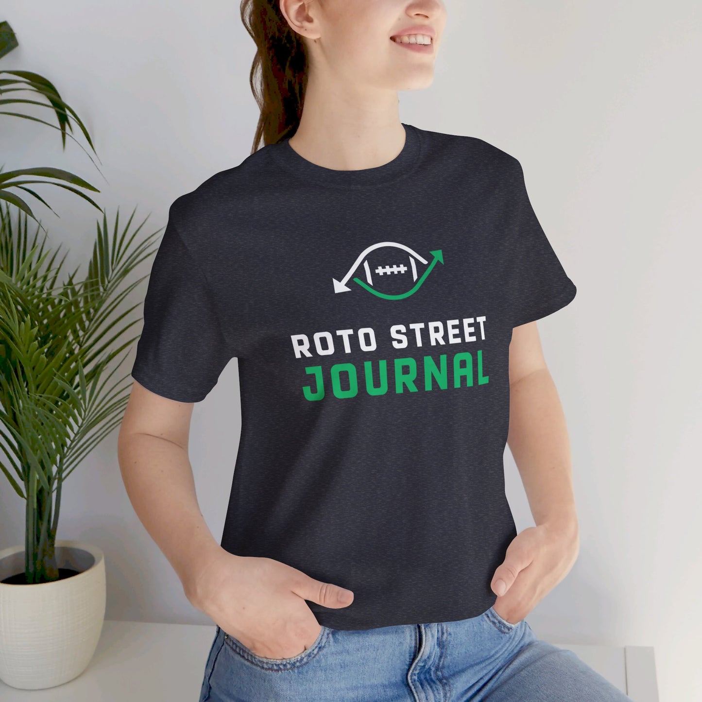 Roto Street Journal Logo T-Shirt - Fantasy Football Shirt