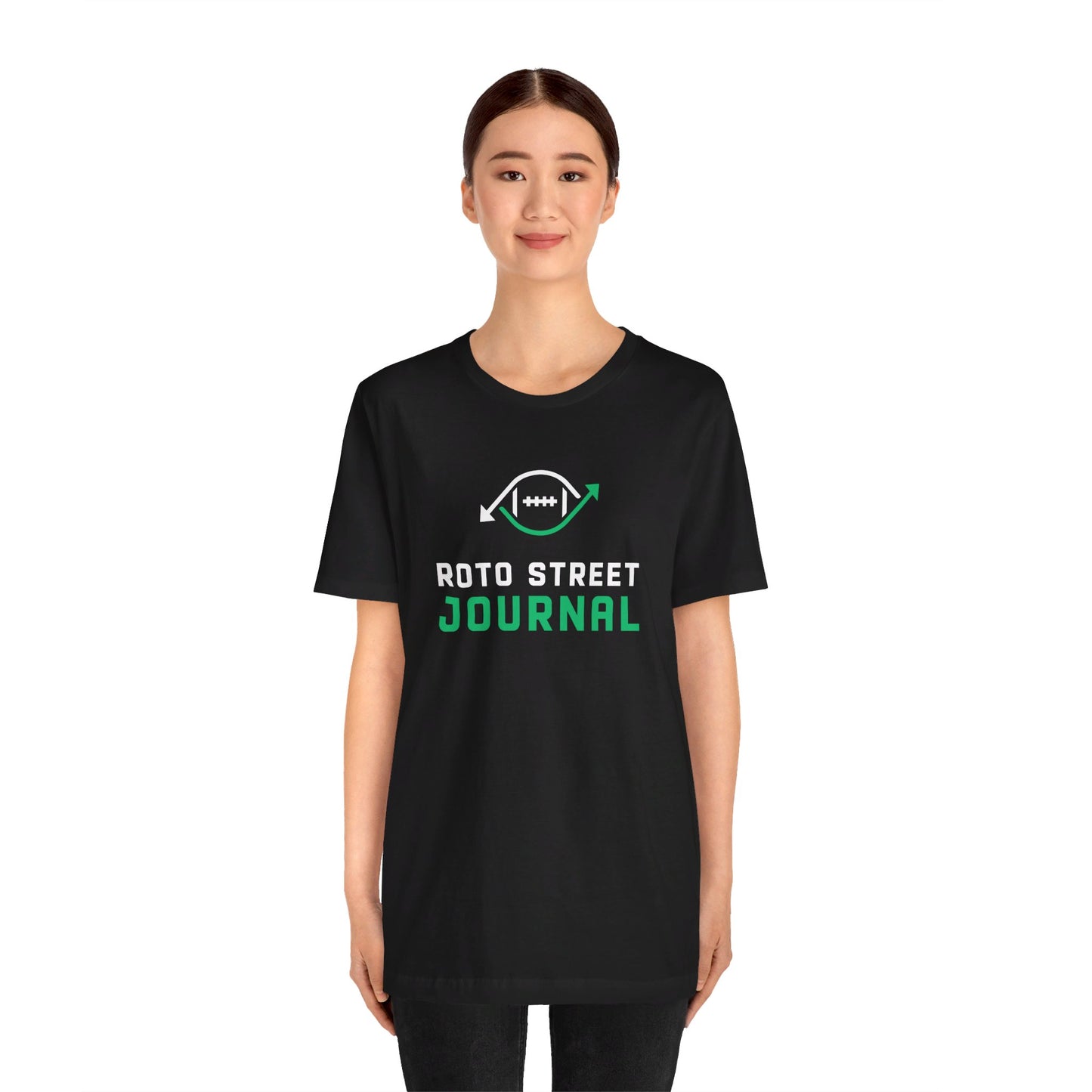 Roto Street Journal Logo T-Shirt - Fantasy Football Shirt