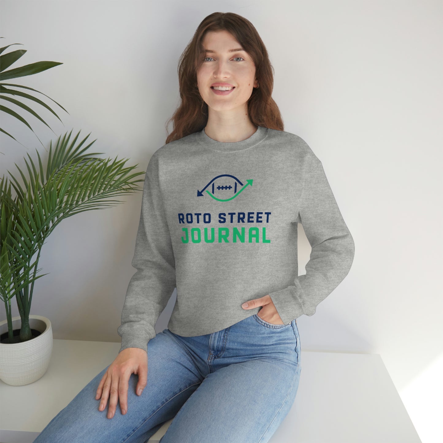 Roto Street Journal Crewneck - Fantasy Football Sweatshirt