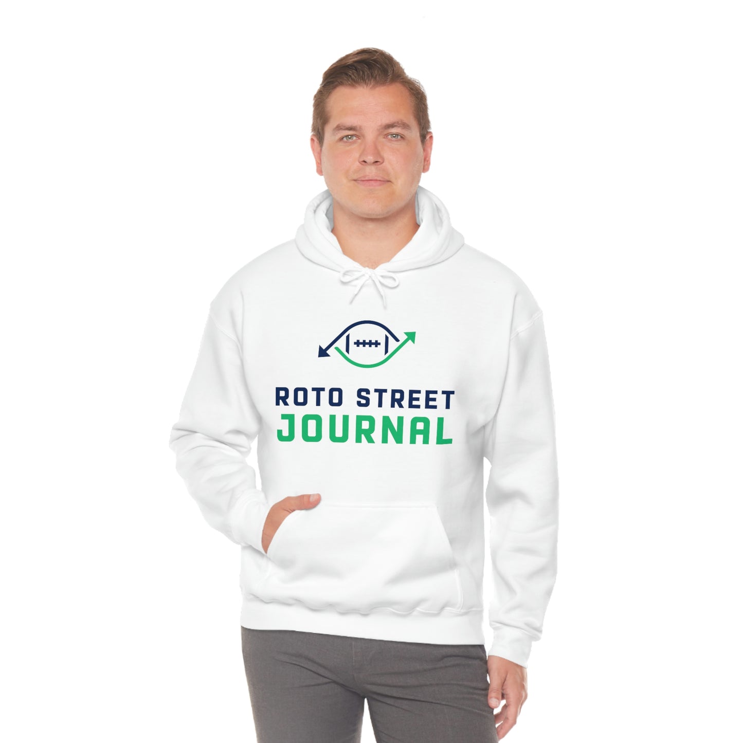Roto Street Journal Hoodie Sweatshirt - Fantasy Football Sweatshirt