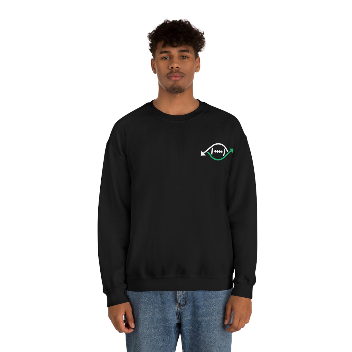 Roto Street Journal Football Crewneck - Fantasy Football Sweatshirt
