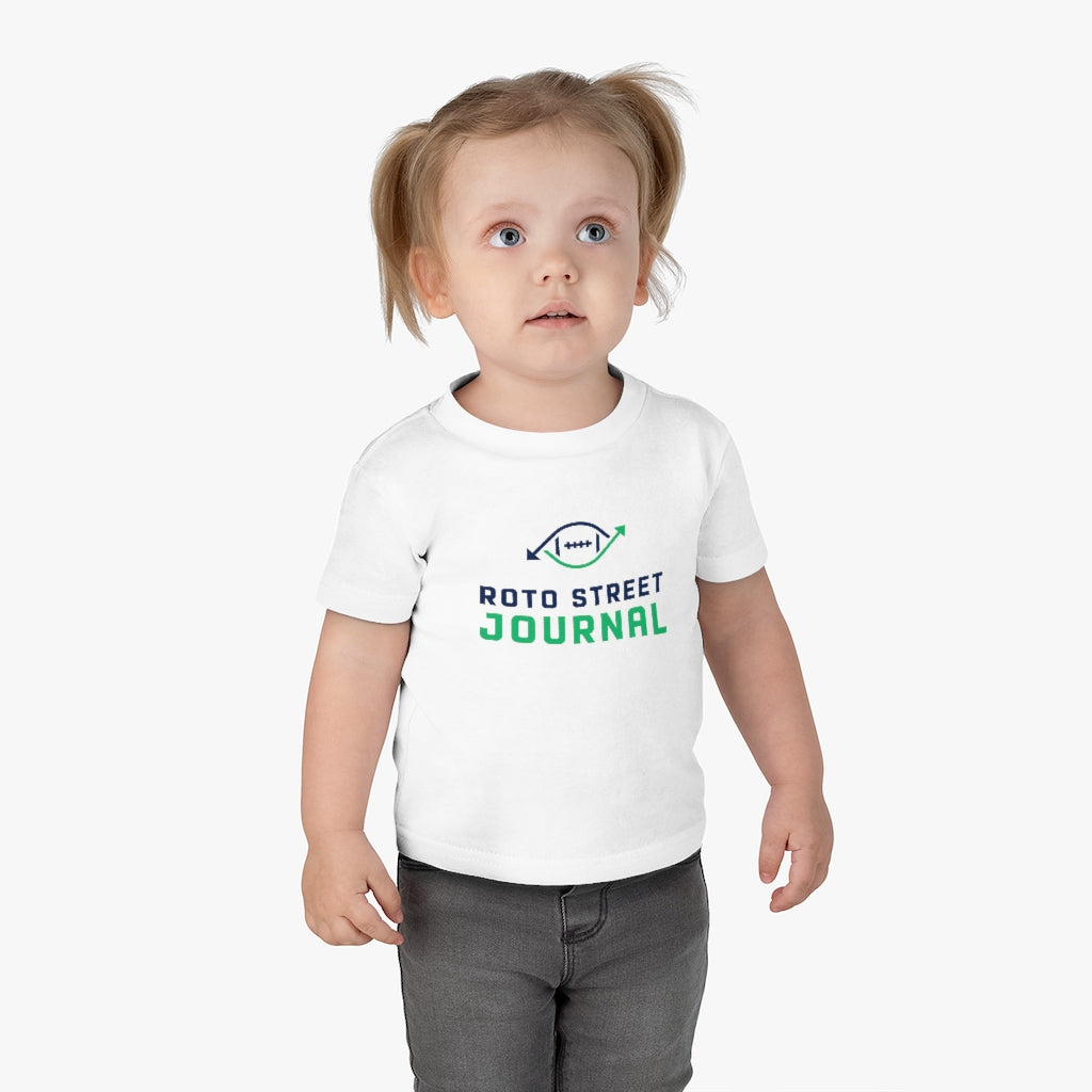 Infant Roto Street Journal T-Shirt - Sleeper Collection - Fantasy Football Baby Shirt