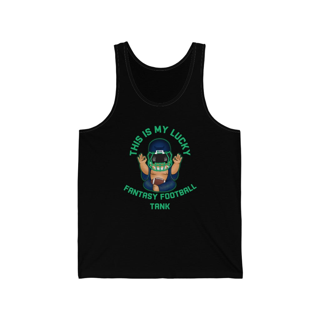 Lucky Buddha - My Lucky Fantasy Football Tank Top - Fantasy Football Shirt