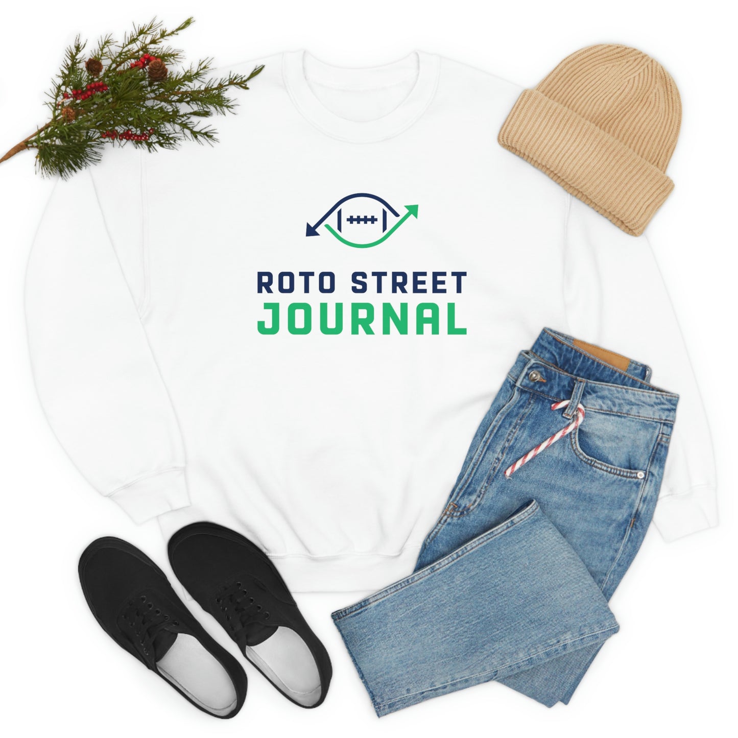 Roto Street Journal Crewneck - Fantasy Football Sweatshirt