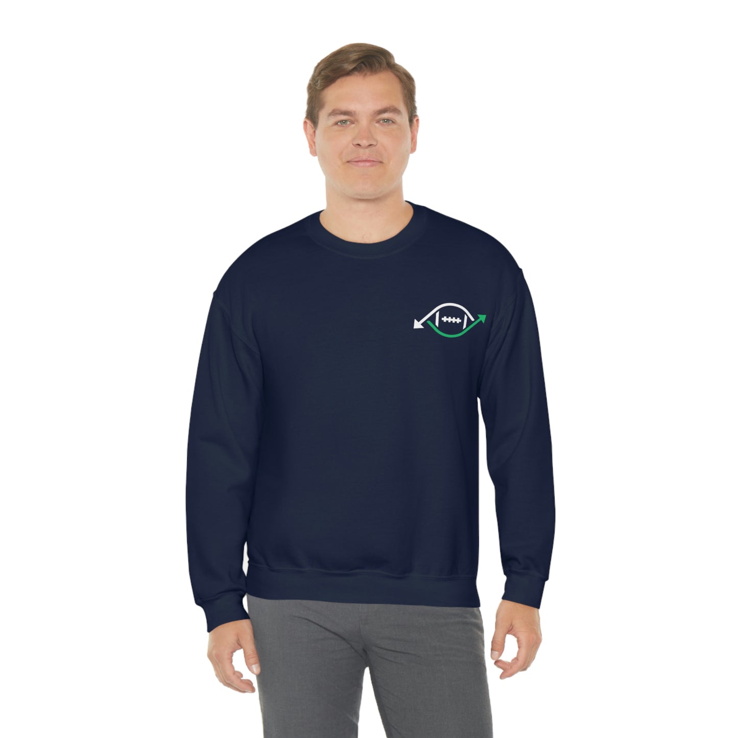 Roto Street Journal Football Crewneck - Fantasy Football Sweatshirt