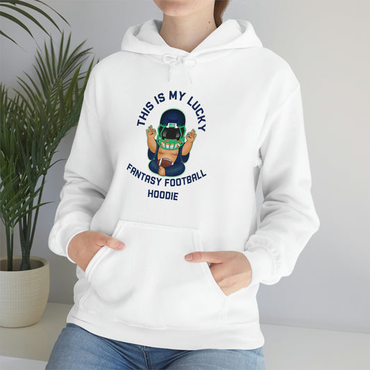 Lucky Buddha - My Lucky Fantasy Football Hoodie - Fantasy Football Sweatshirt