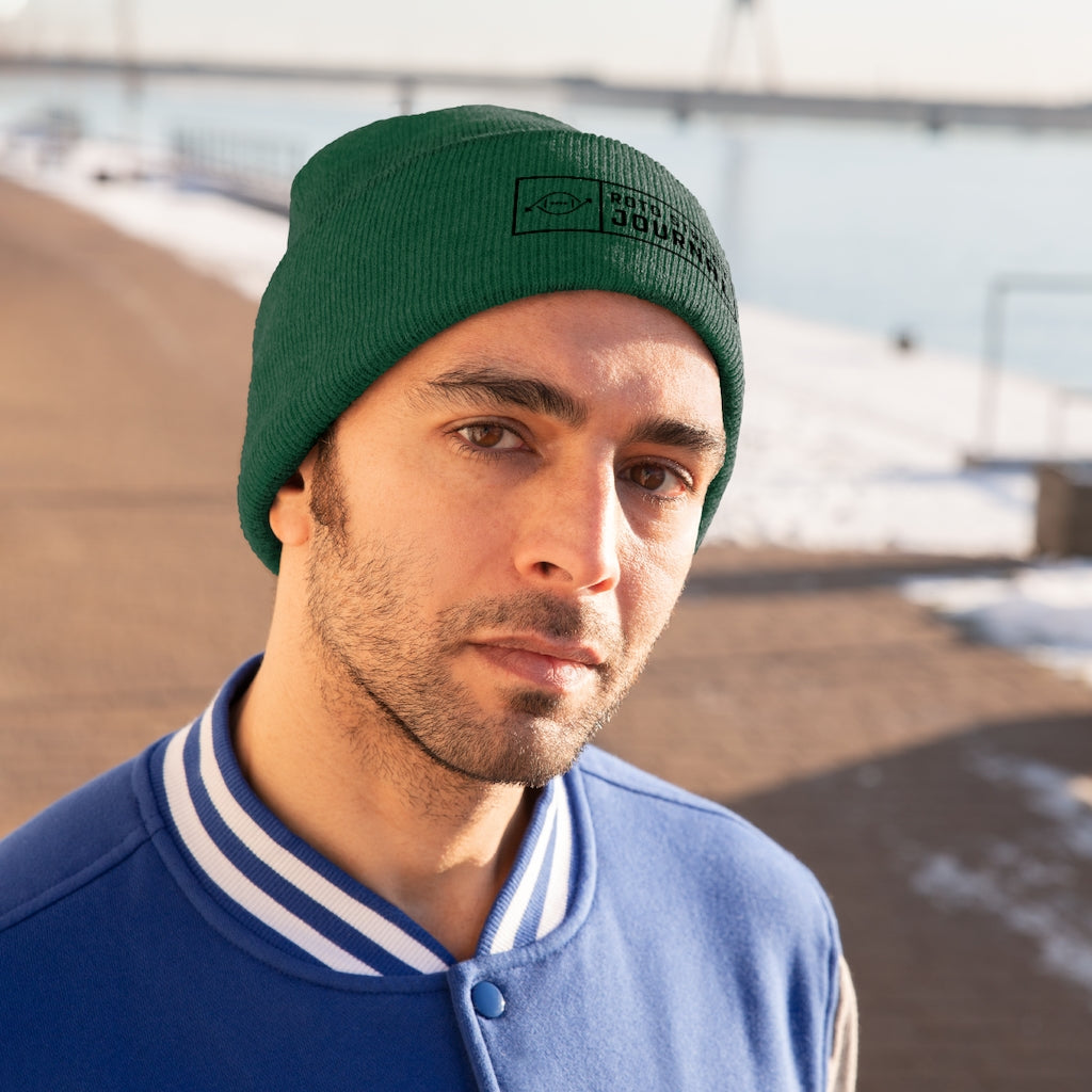 Roto Street Journal Knit Beanie - Fantasy Football Winter Hat