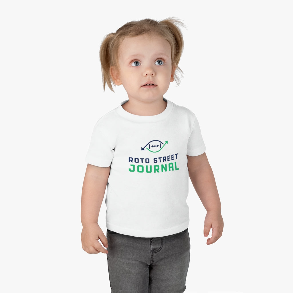 Infant Roto Street Journal T-Shirt - Sleeper Collection - Fantasy Football Baby Shirt
