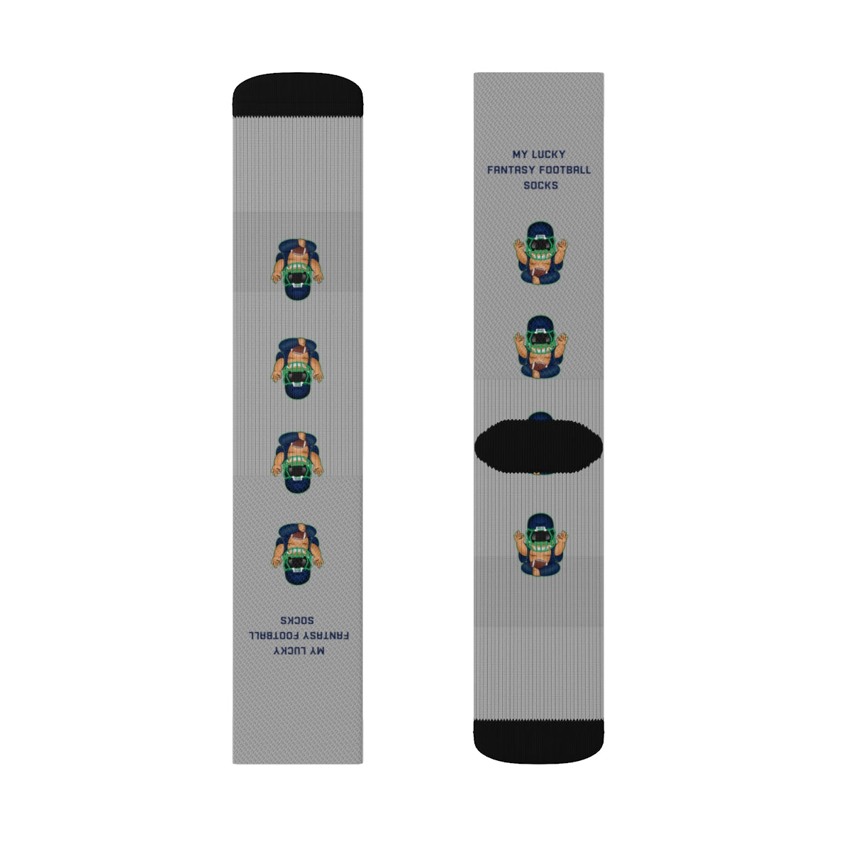 Lucky Buddha - My Lucky Fantasy Football Socks - Fantasy Football Socks