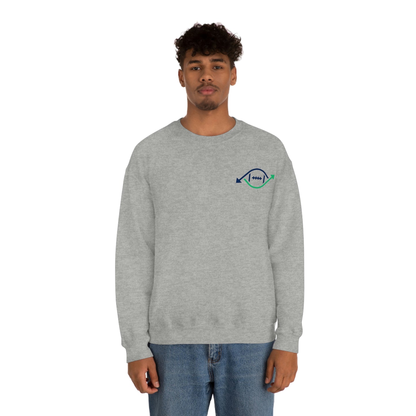 Roto Street Journal Football Crewneck - Fantasy Football Sweatshirt