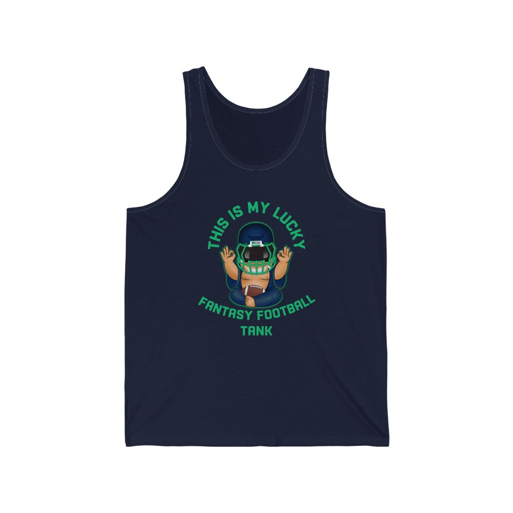 Lucky Buddha - My Lucky Fantasy Football Tank Top - Fantasy Football Shirt