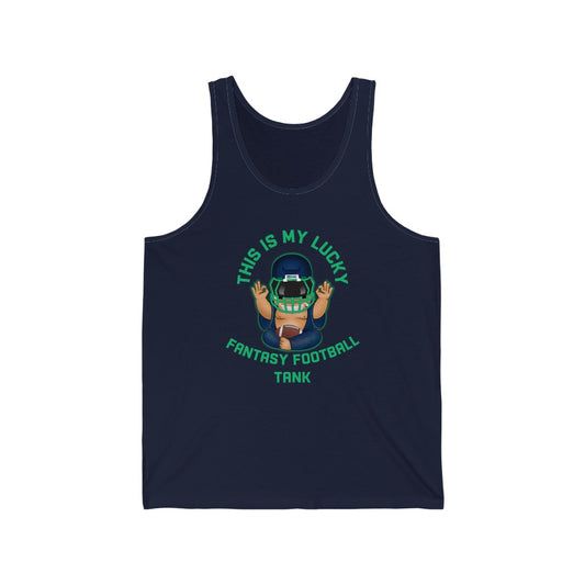 Lucky Buddha - My Lucky Fantasy Football Tank Top - Fantasy Football Shirt