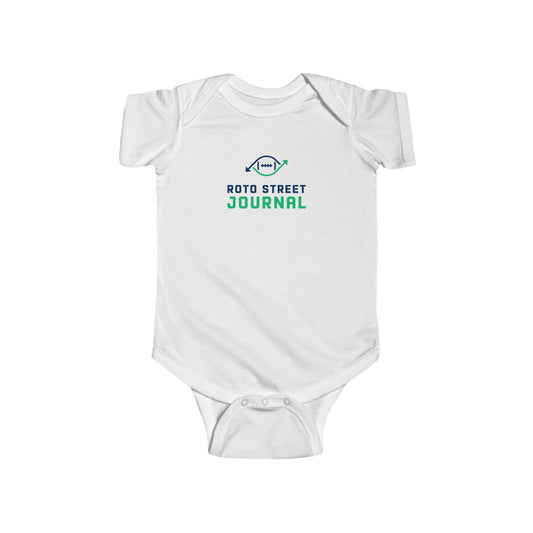 Roto Street Journal Onesie - Sleeper Collection - Fantasy Football Baby Clothes