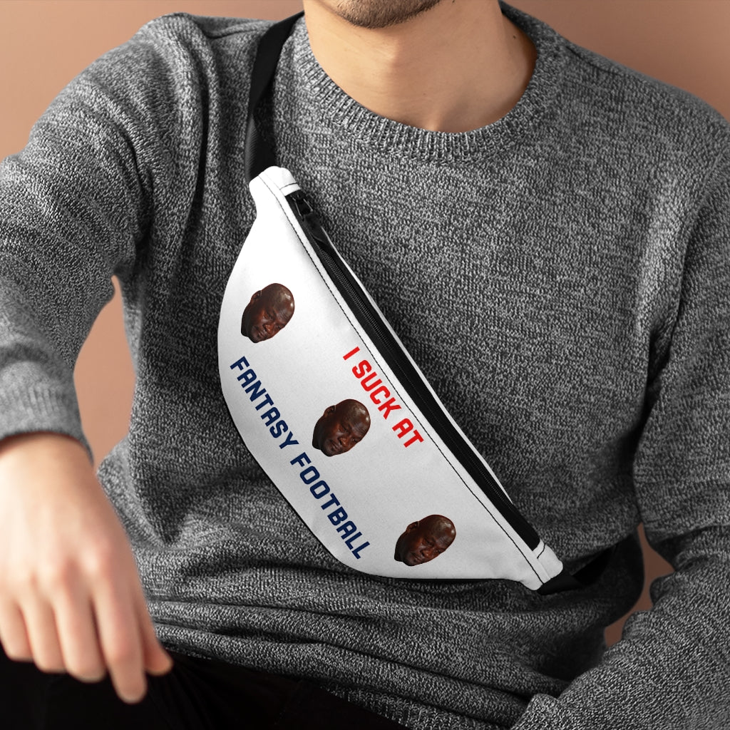 I Suck at Fantasy Crying Jordan Fanny Pack