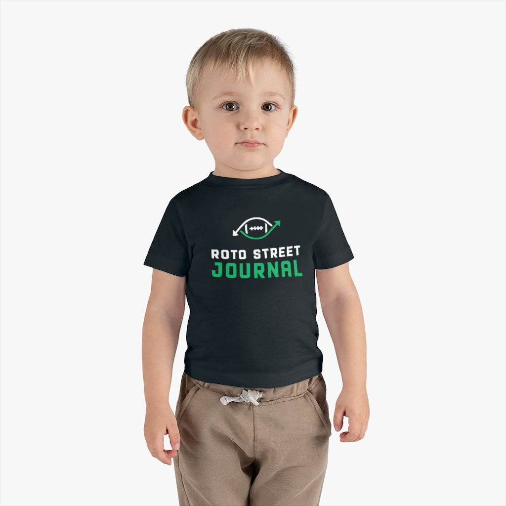 Infant Roto Street Journal T-Shirt - Sleeper Collection - Fantasy Football Baby Shirt