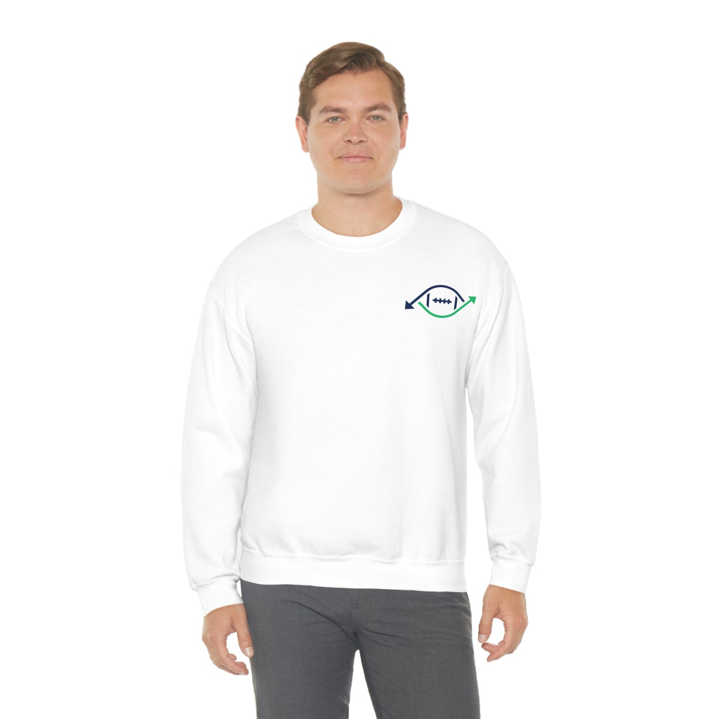 Roto Street Journal Football Crewneck - Fantasy Football Sweatshirt