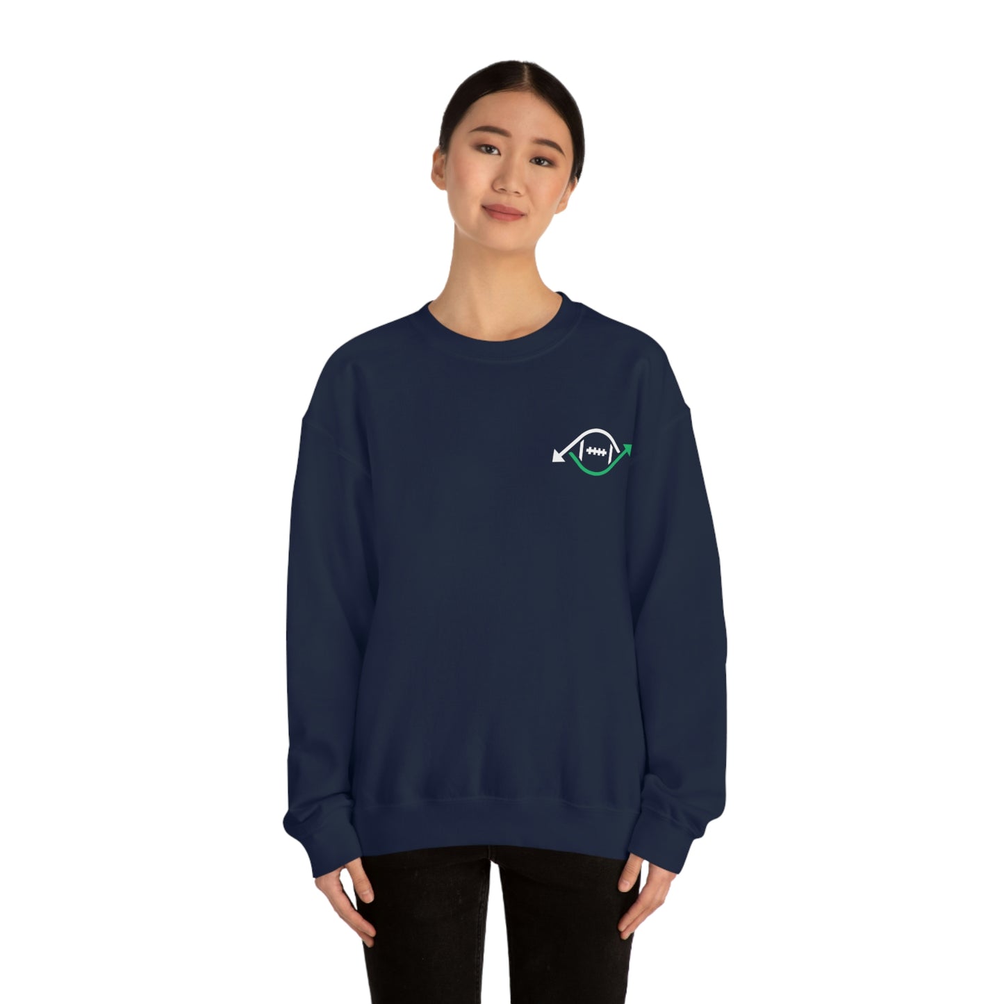 Roto Street Journal Football Crewneck - Fantasy Football Sweatshirt