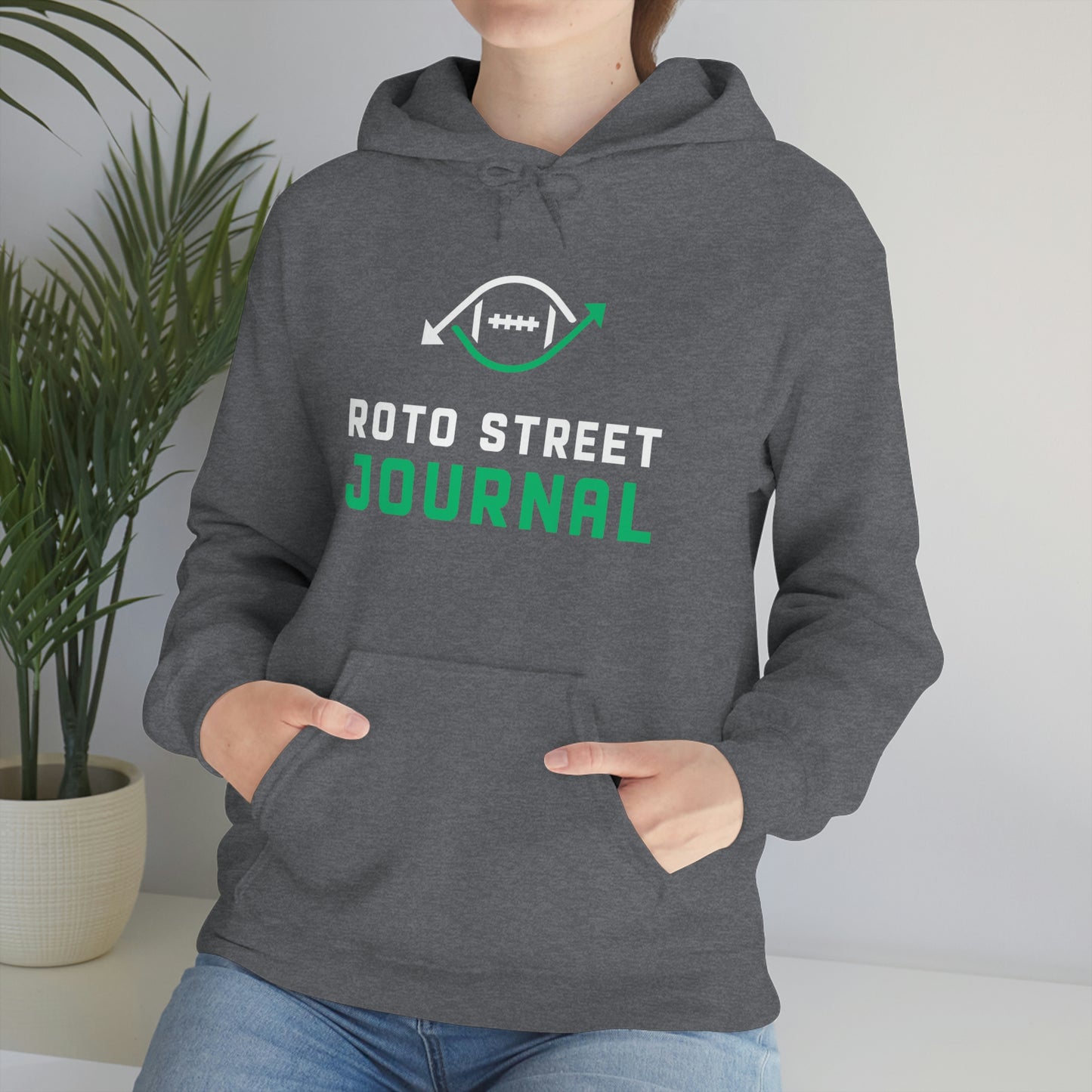 Roto Street Journal Hoodie Sweatshirt - Fantasy Football Sweatshirt