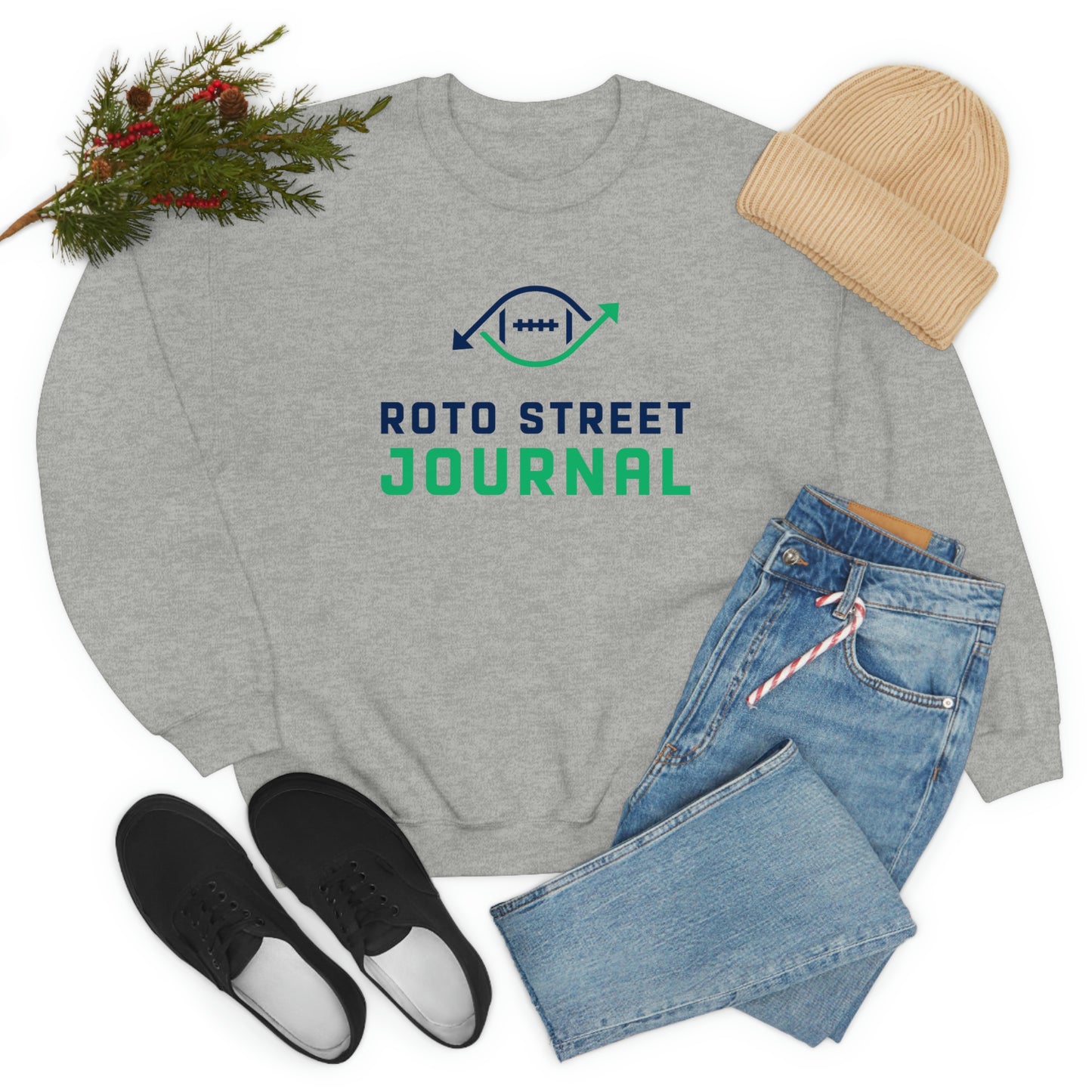 Roto Street Journal Crewneck - Fantasy Football Sweatshirt