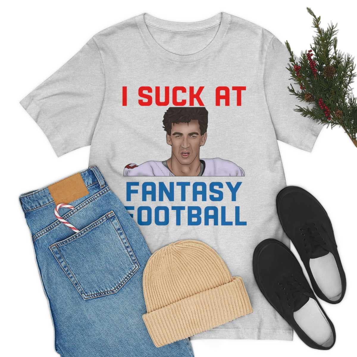 Eli Manning - I Suck at Fantasy Football Shirt - Fantasy Football Punishment Shirt