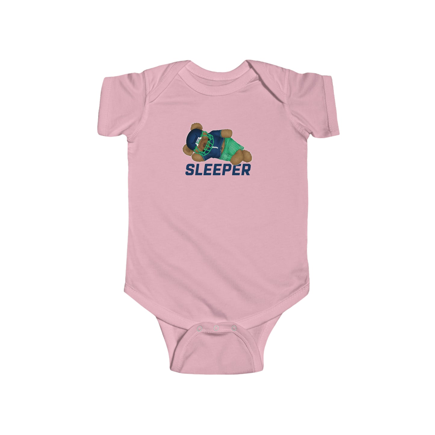 Infant "Sleeper" Bear Onesie - Sleeper Collection - Fantasy Football Baby Clothes