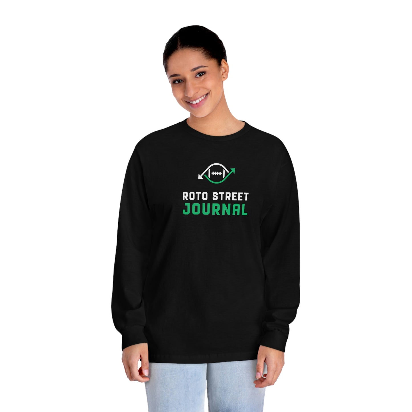 Roto Street Journal Long Sleeve Shirt - Fantasy Football Shirt