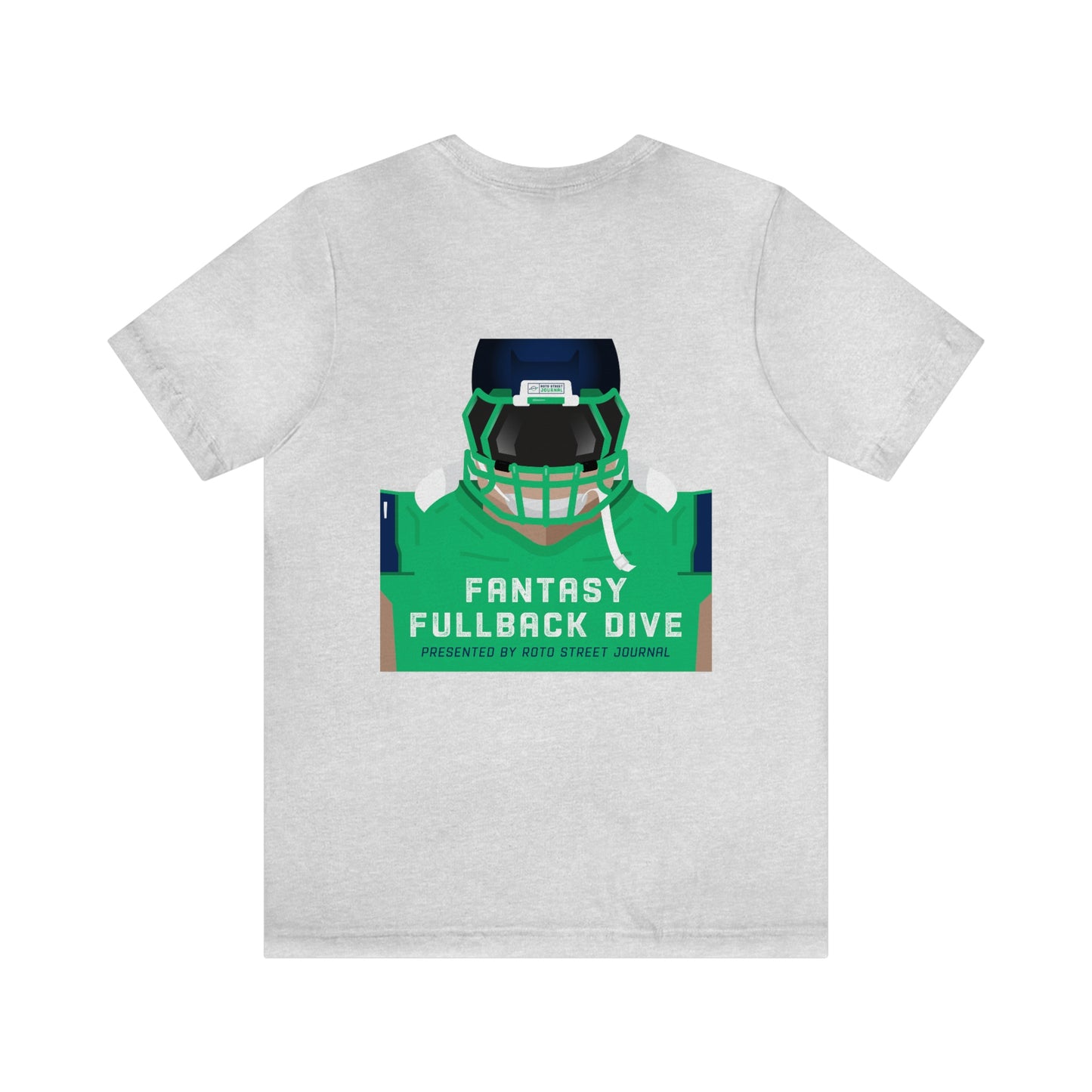 Fantasy Fullback Dive T-Shirt - Fantasy Football Podcast Shirt