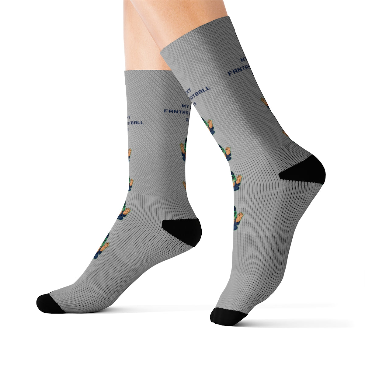 Lucky Buddha - My Lucky Fantasy Football Socks - Fantasy Football Socks