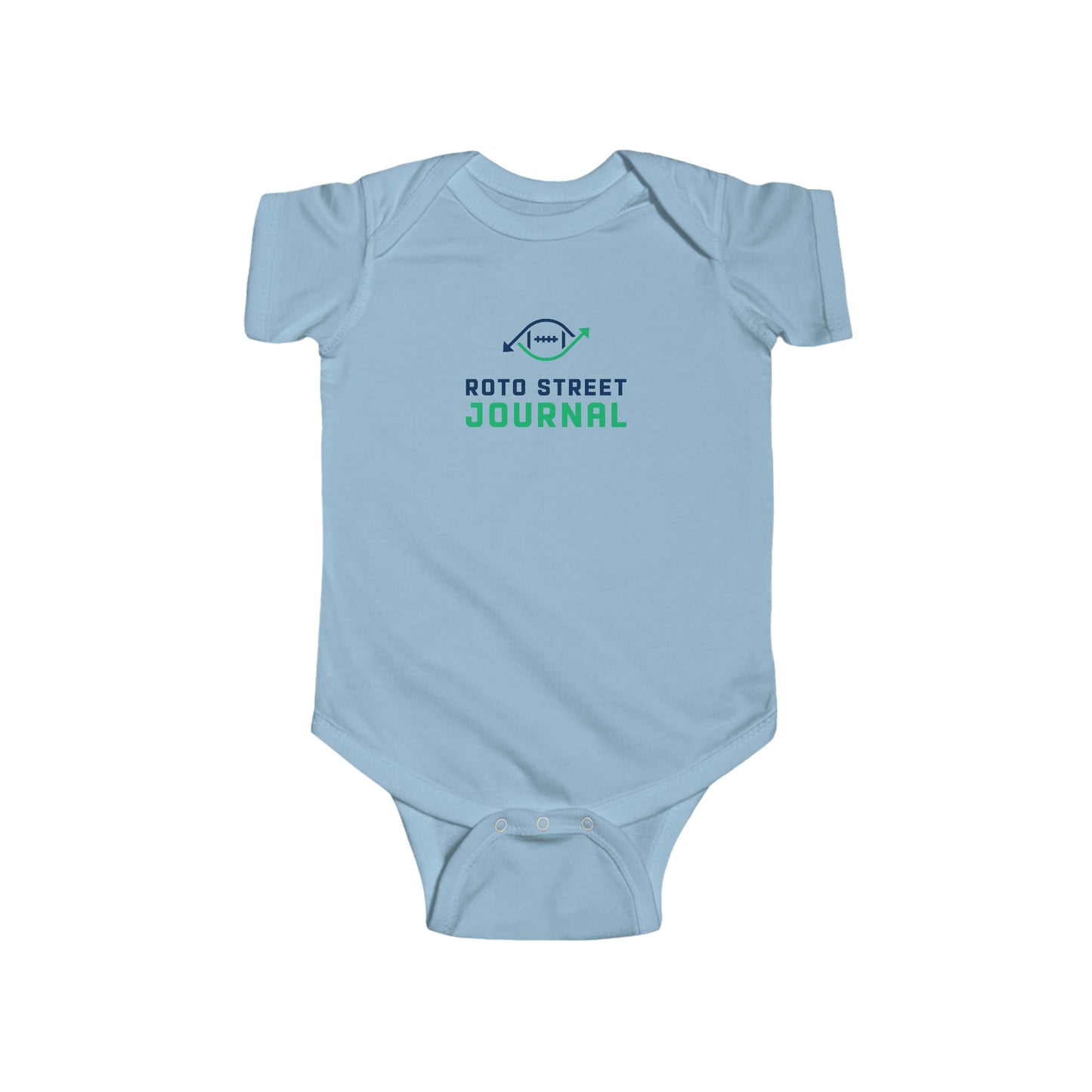 Roto Street Journal Onesie - Sleeper Collection - Fantasy Football Baby Clothes