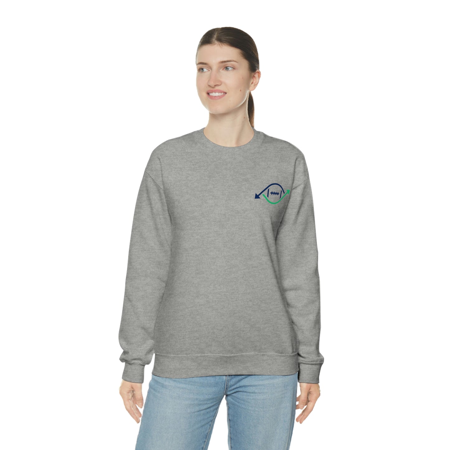 Roto Street Journal Football Crewneck - Fantasy Football Sweatshirt