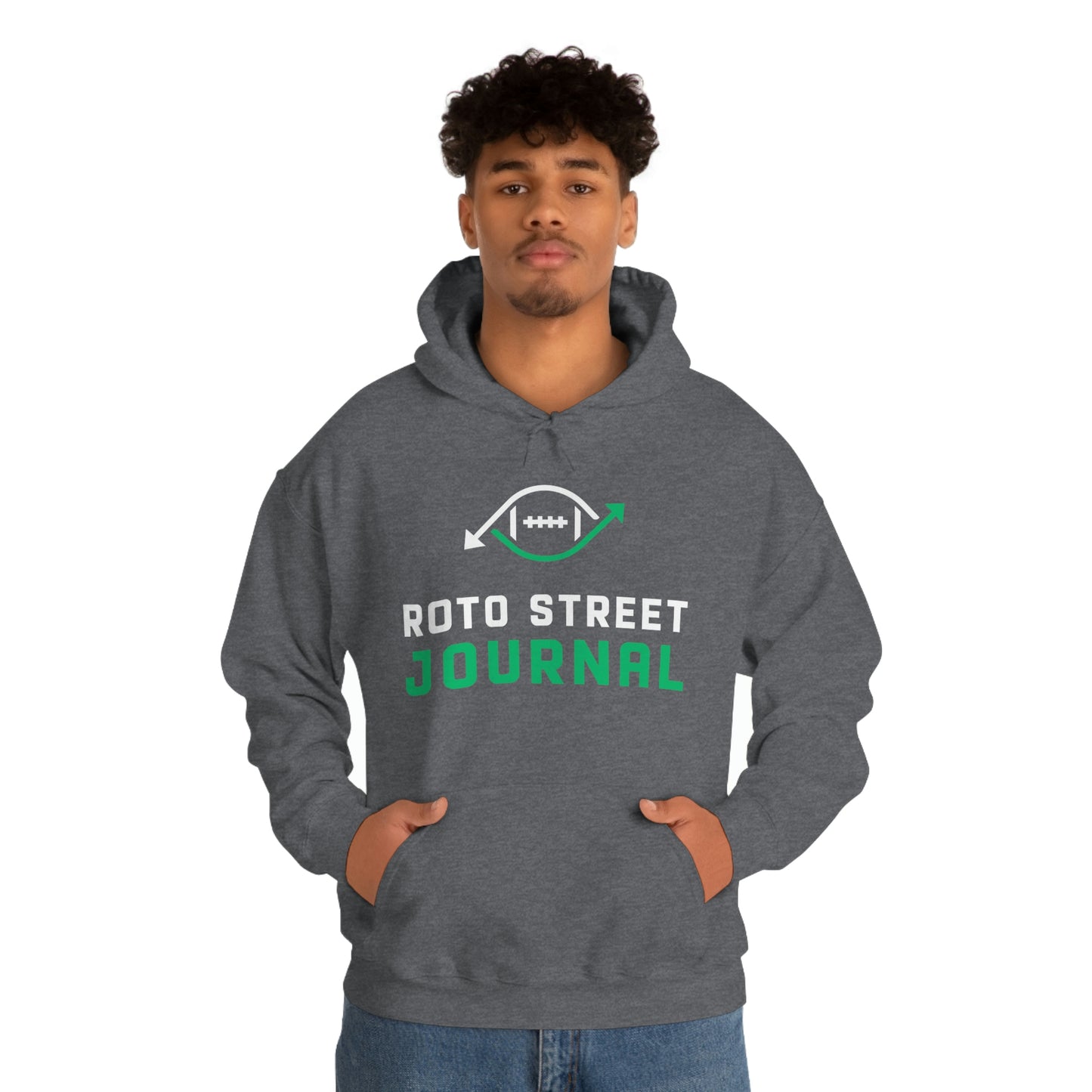 Roto Street Journal Hoodie Sweatshirt - Fantasy Football Sweatshirt