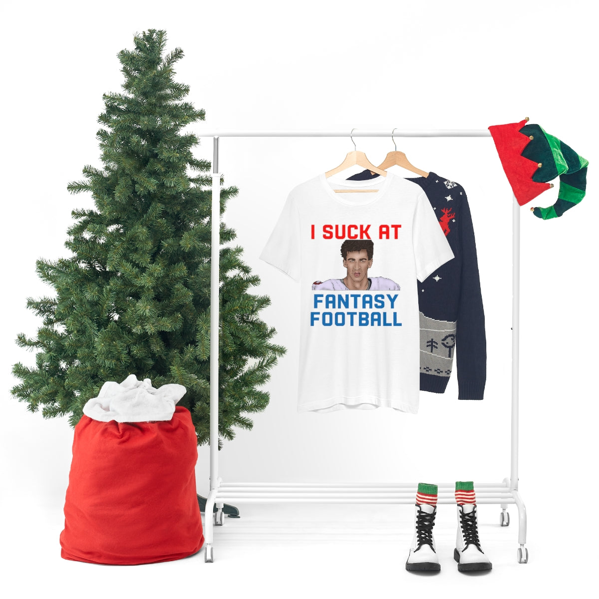Eli Manning - I Suck at Fantasy Football Shirt - Fantasy Football Punishment Shirt