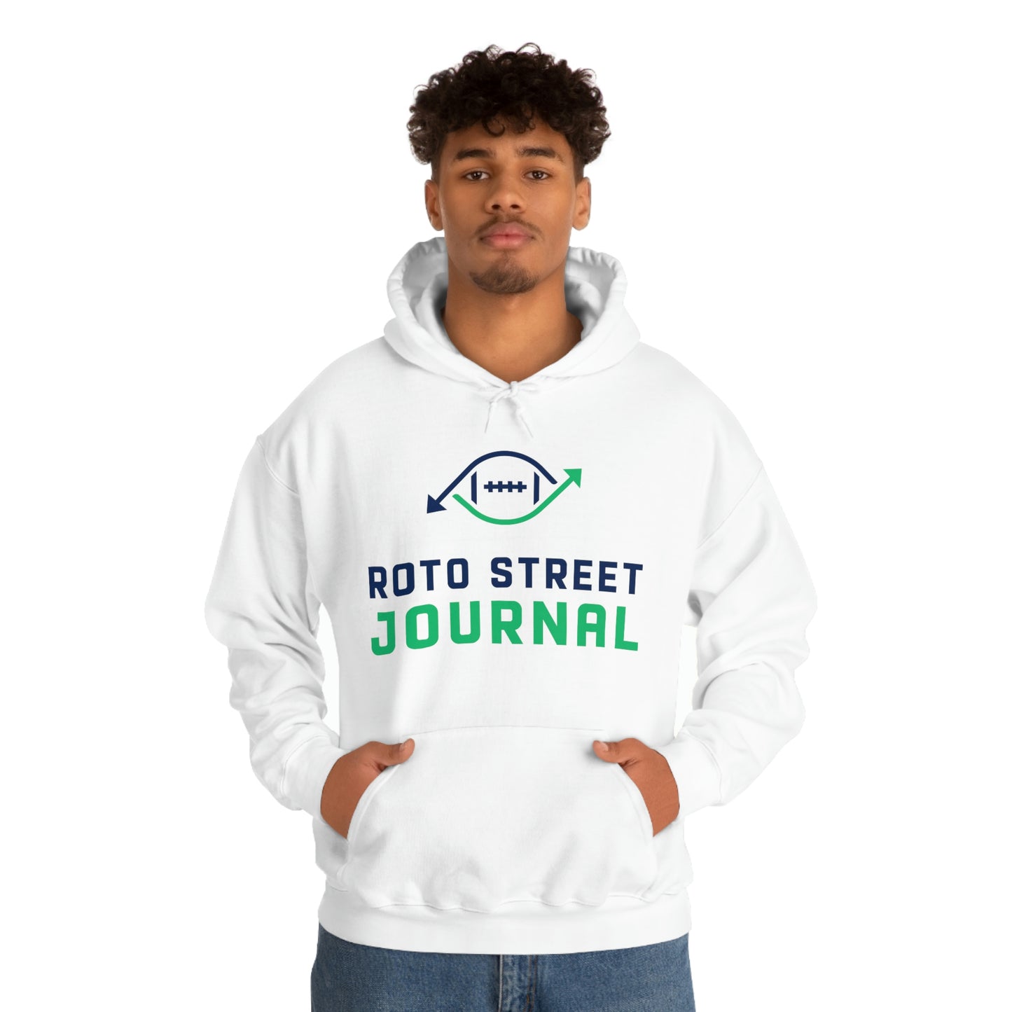 Roto Street Journal Hoodie Sweatshirt - Fantasy Football Sweatshirt