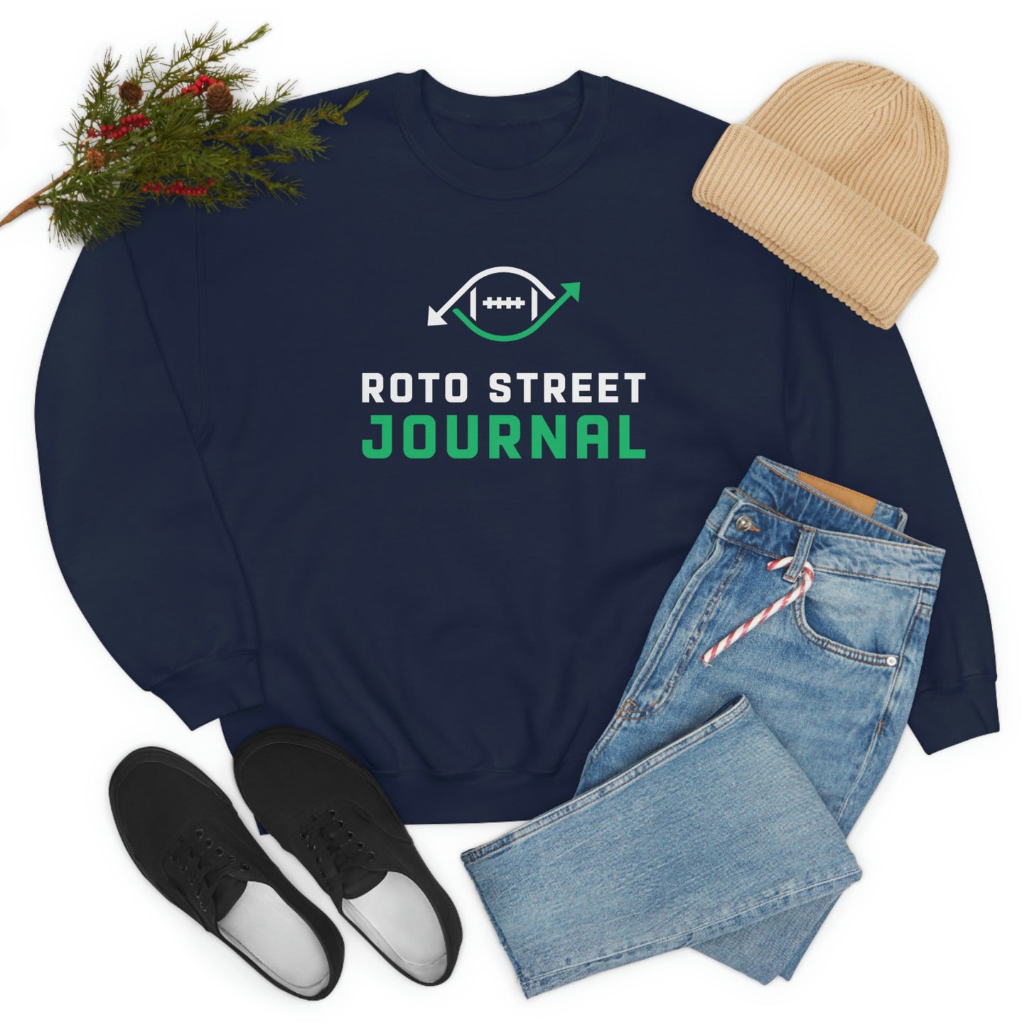 Roto Street Journal Crewneck - Fantasy Football Sweatshirt