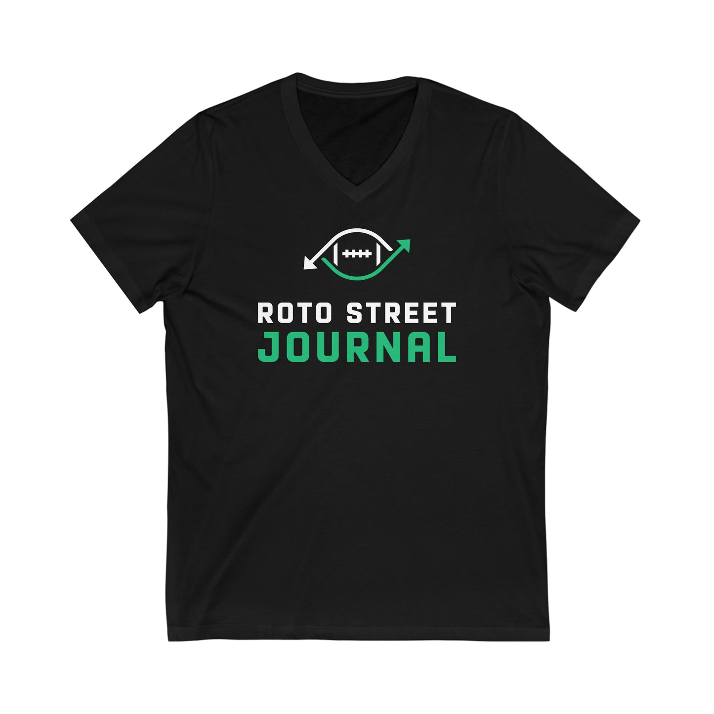 Roto Street Journal V-Neck - Fantasy Football Shirt