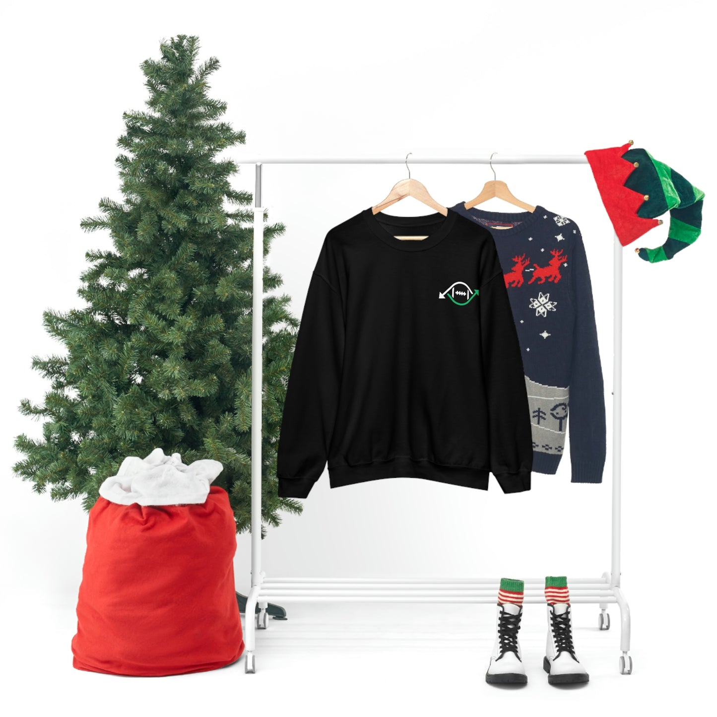 Roto Street Journal Football Crewneck - Fantasy Football Sweatshirt