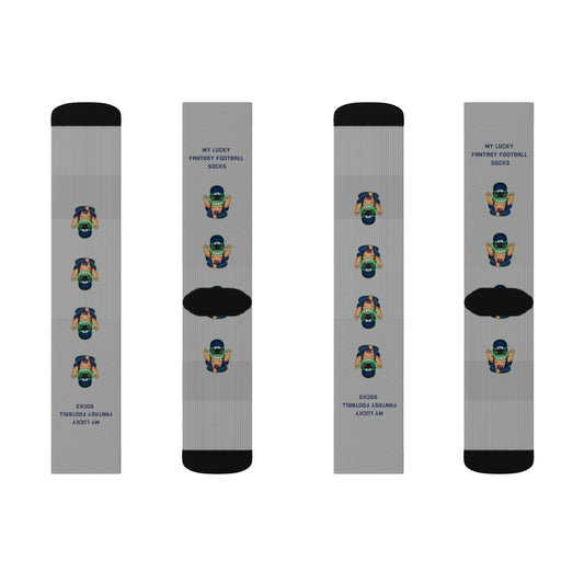 Lucky Buddha - My Lucky Fantasy Football Socks - Fantasy Football Socks