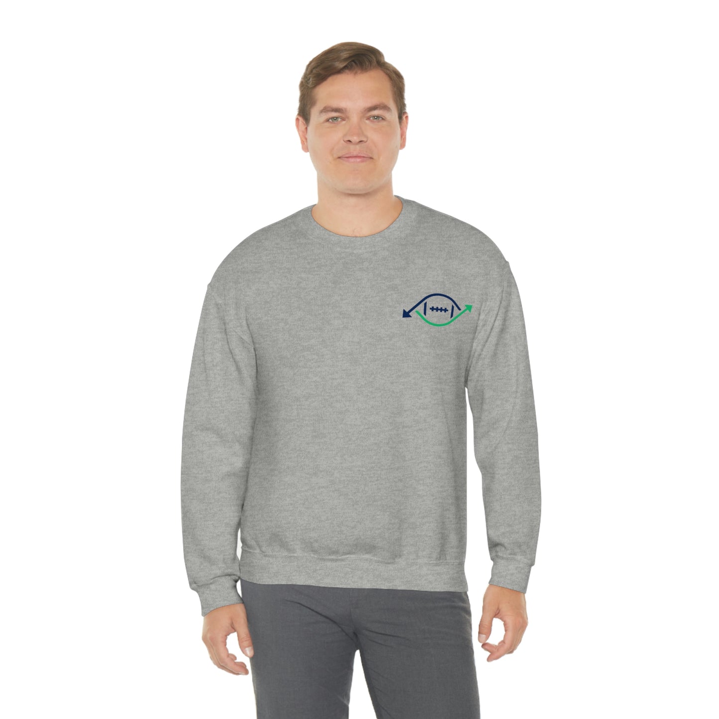 Roto Street Journal Football Crewneck - Fantasy Football Sweatshirt