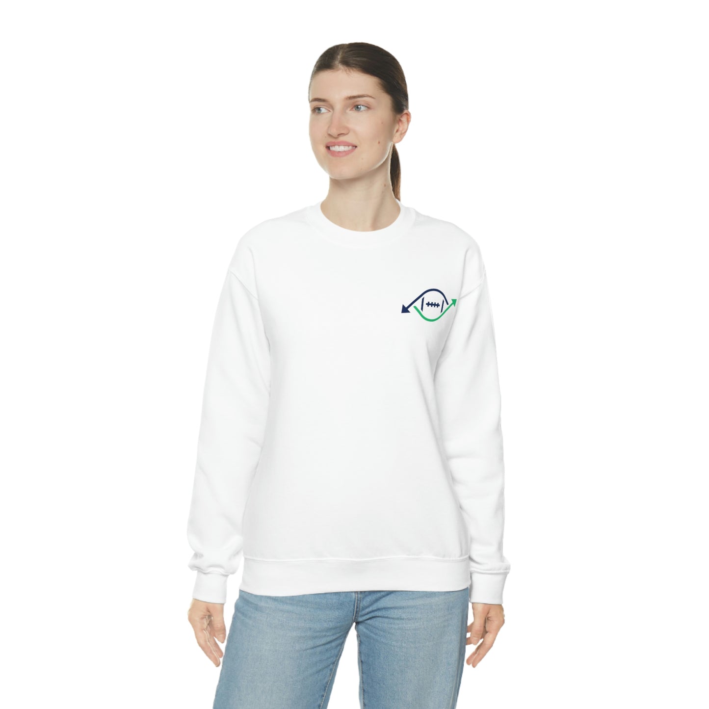 Roto Street Journal Football Crewneck - Fantasy Football Sweatshirt