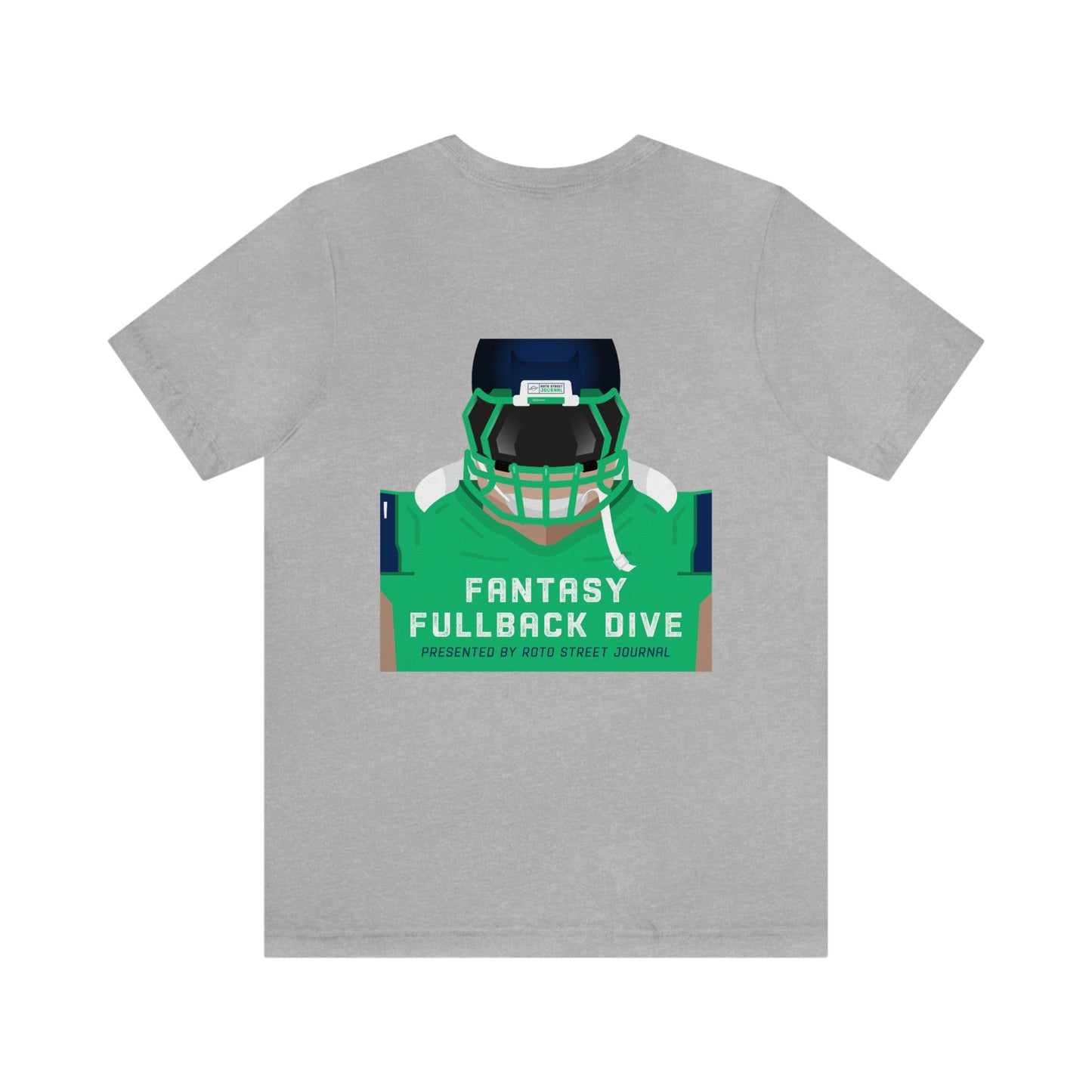 Fantasy Fullback Dive T-Shirt - Fantasy Football Podcast Shirt