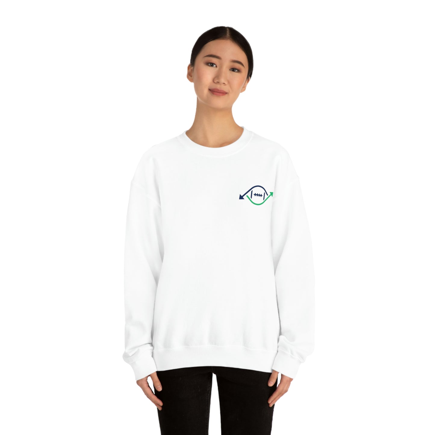 Roto Street Journal Football Crewneck - Fantasy Football Sweatshirt
