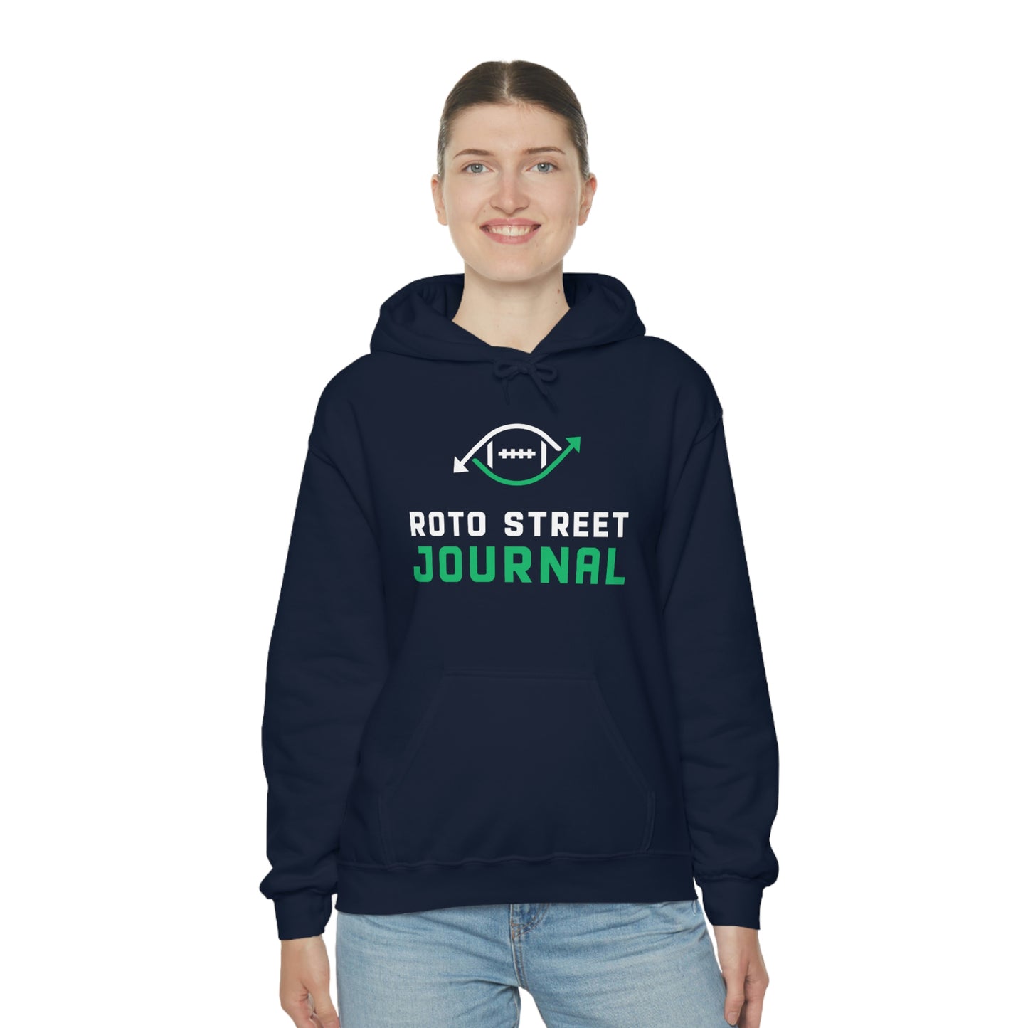 Roto Street Journal Hoodie Sweatshirt - Fantasy Football Sweatshirt