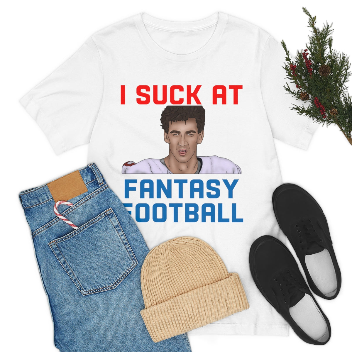 Eli Manning - I Suck at Fantasy Football Shirt - Fantasy Football Punishment Shirt
