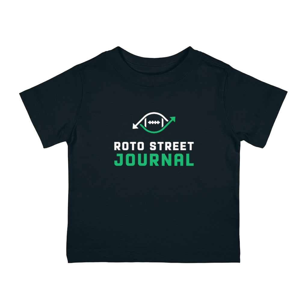 Infant Roto Street Journal T-Shirt - Sleeper Collection - Fantasy Football Baby Shirt