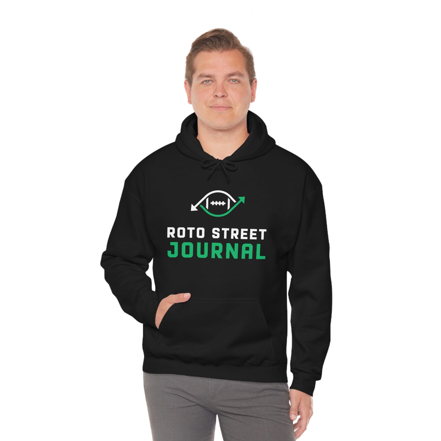 Roto Street Journal Hoodie Sweatshirt - Fantasy Football Sweatshirt